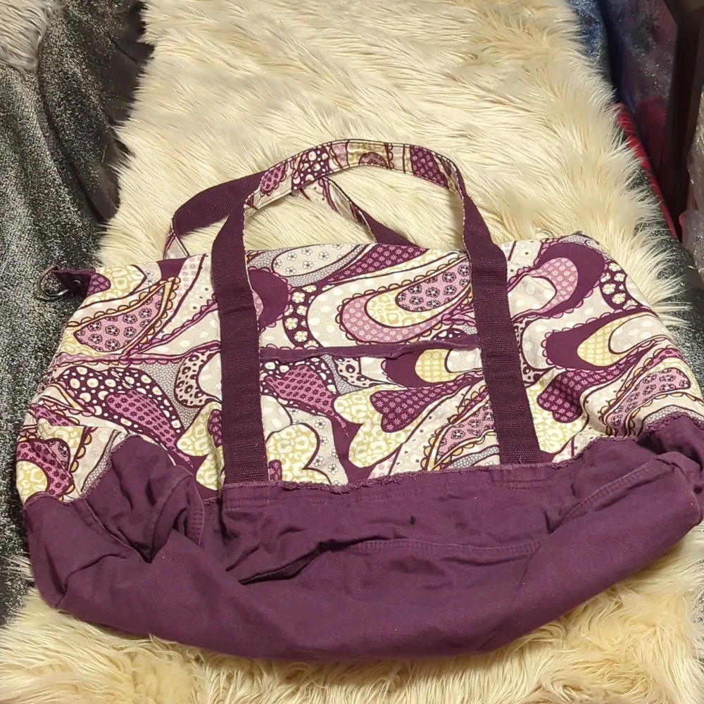 Retro Metro plum purple thirty-one weekender bag - Picture 2 of 11